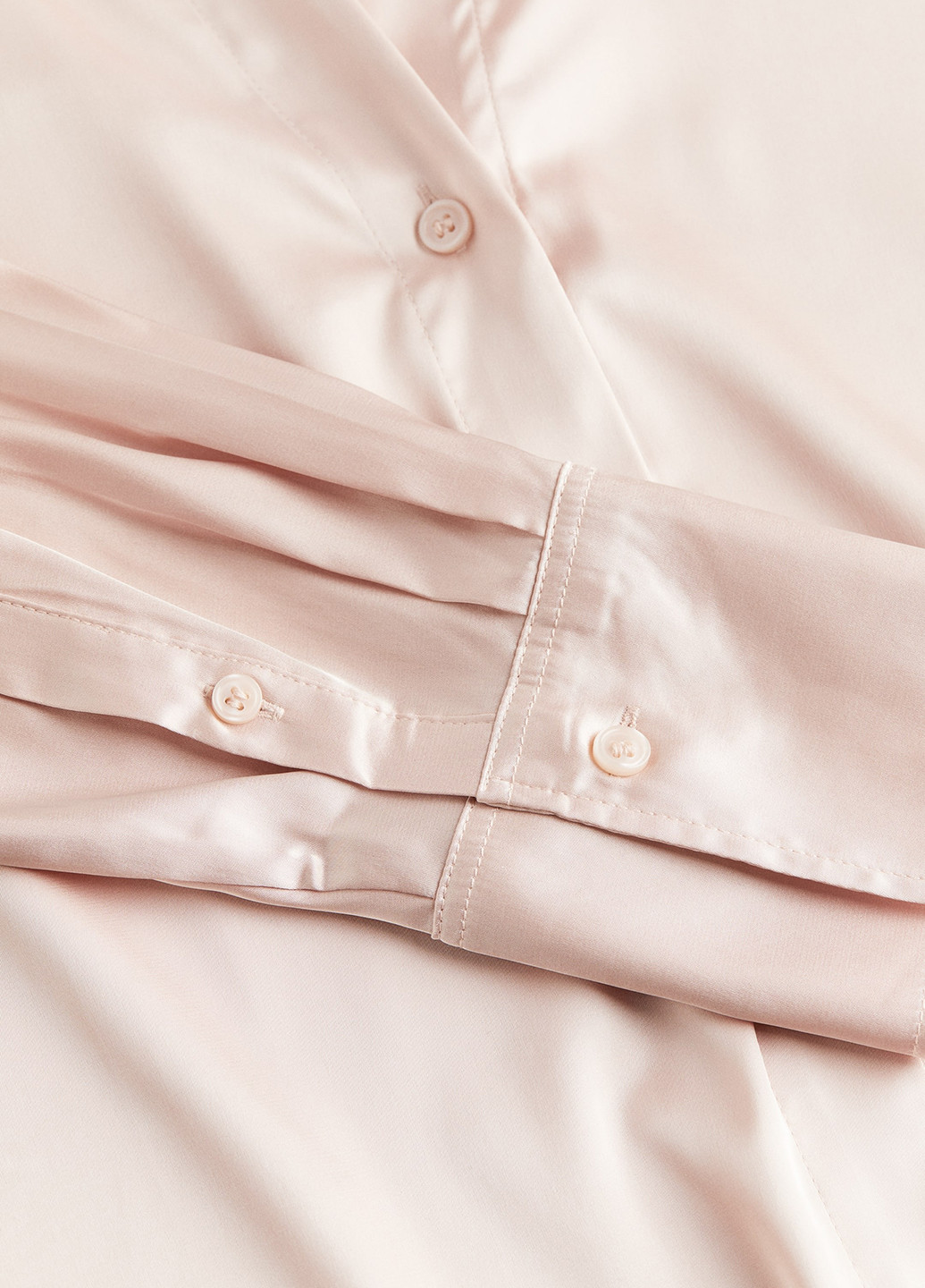 Пудровая блуза H&M