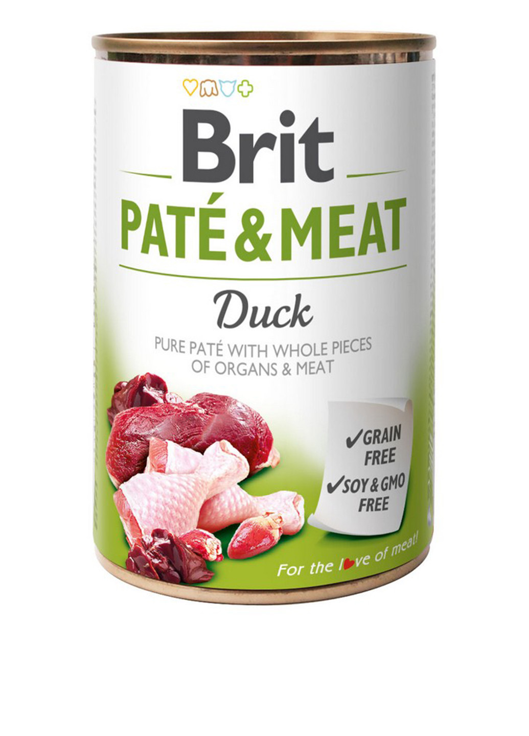 Мясные консервы Paté & Meat Dog с уткой, 400 гр. Brit Care (140597133)
