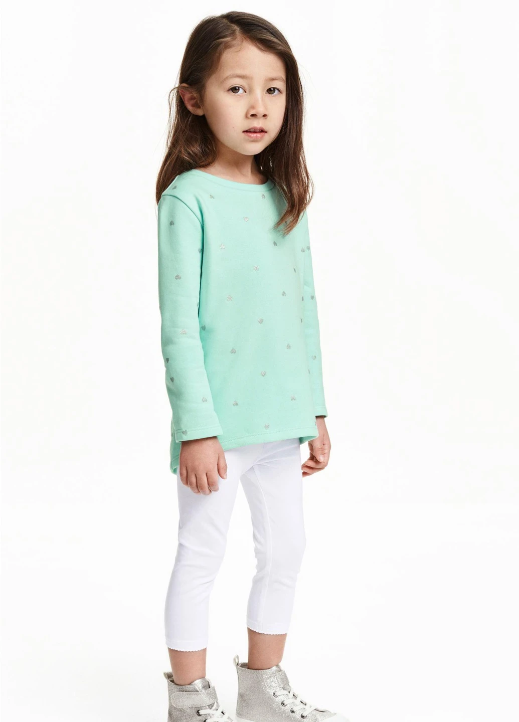 Лосини,білий, H&M (254866783)
