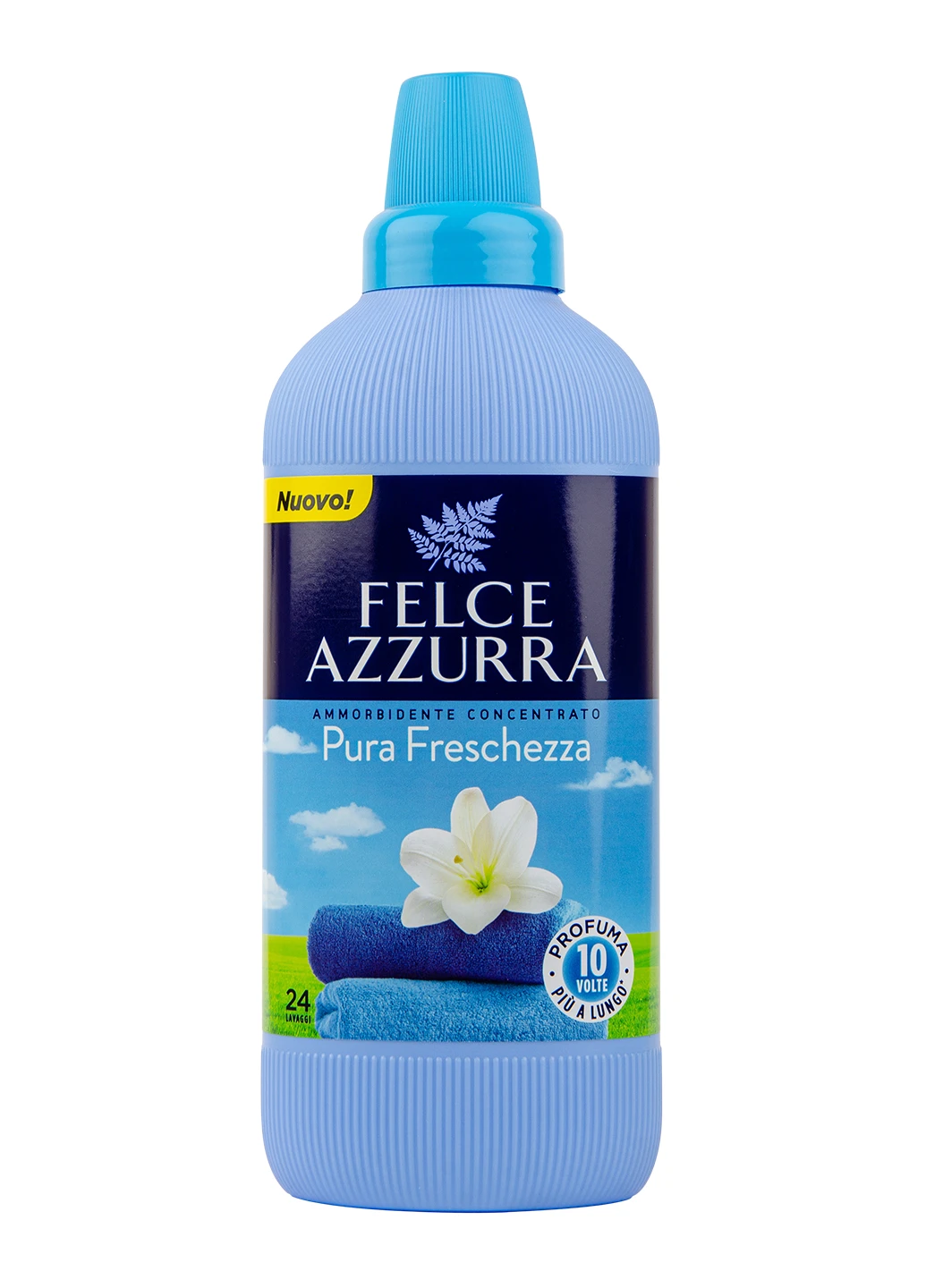 концентрований пом'якшувач для білизни Pura Freschezza 600 мл Felce Azzurra (214386576)