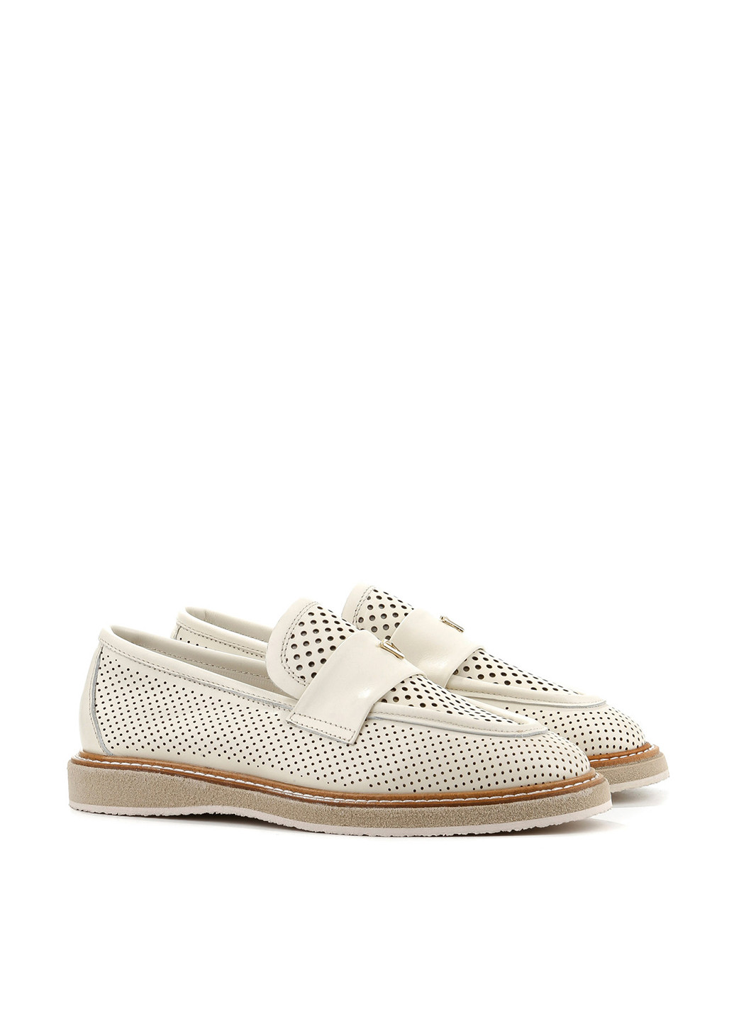 Ilvi Туфли лоферы бежевый з натуральная кожа, турция — лето (294097514)