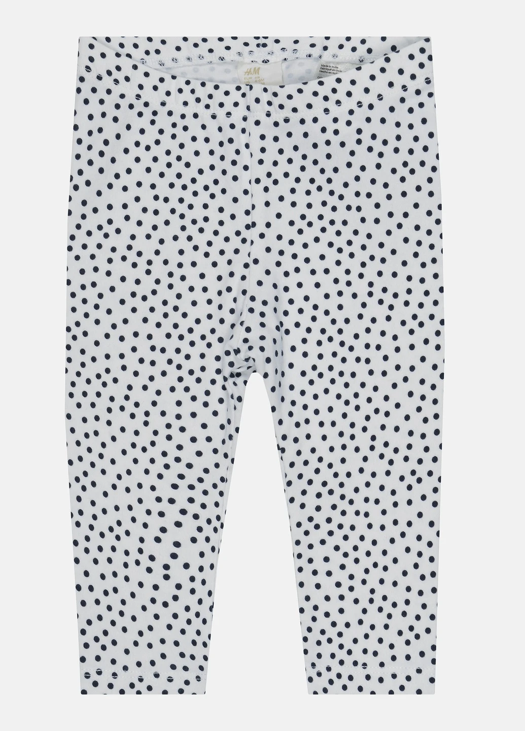 Белые летние леггинсы H&M