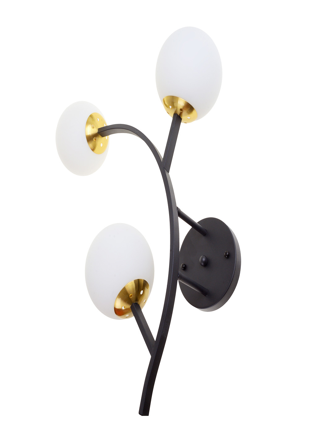 Потолочная люстра BR-01 644C/3 E27 BK/WH Brille (251891833)