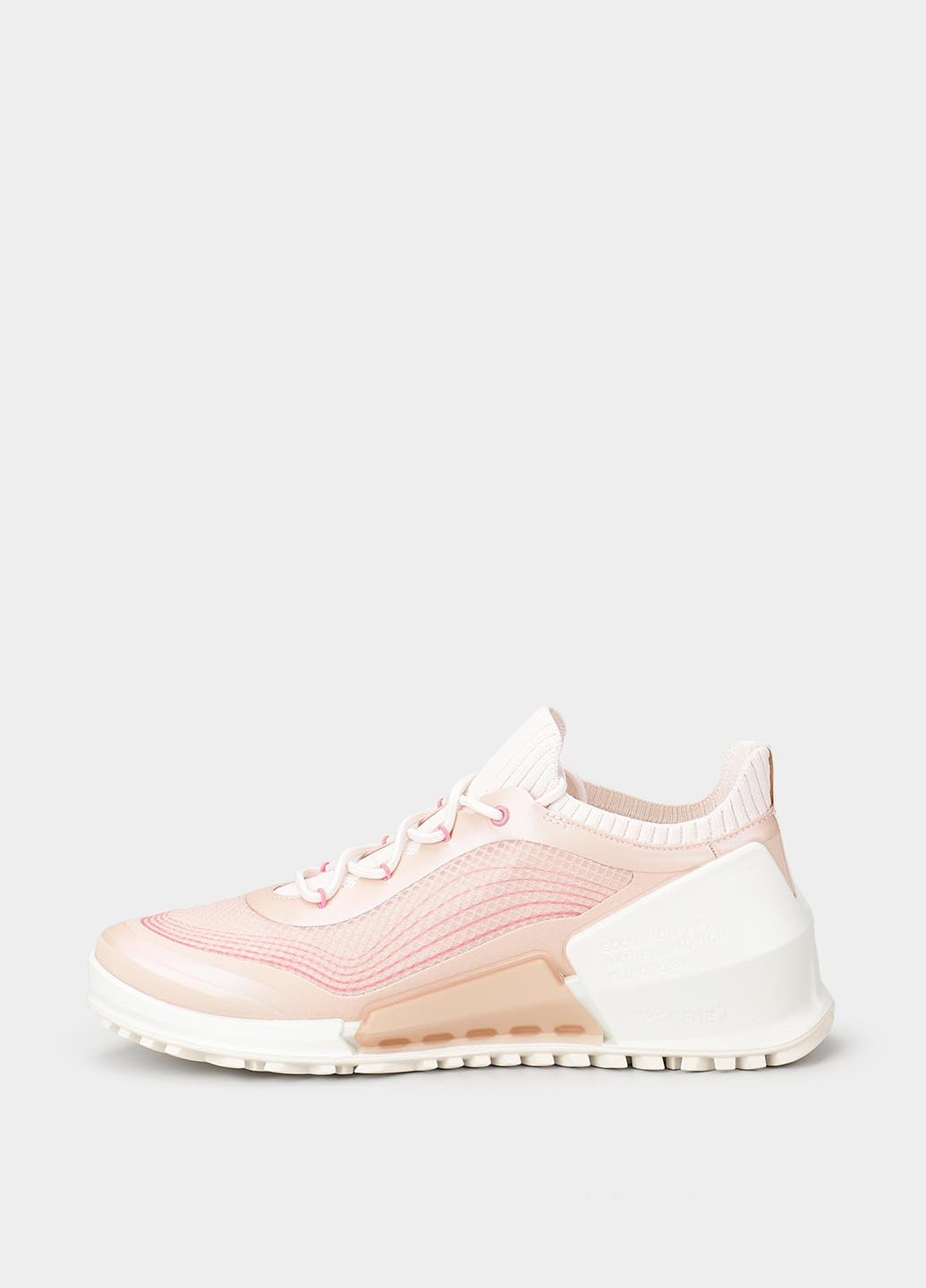 Кроссовки Ecco светло-розовые демисезоны (330272989)