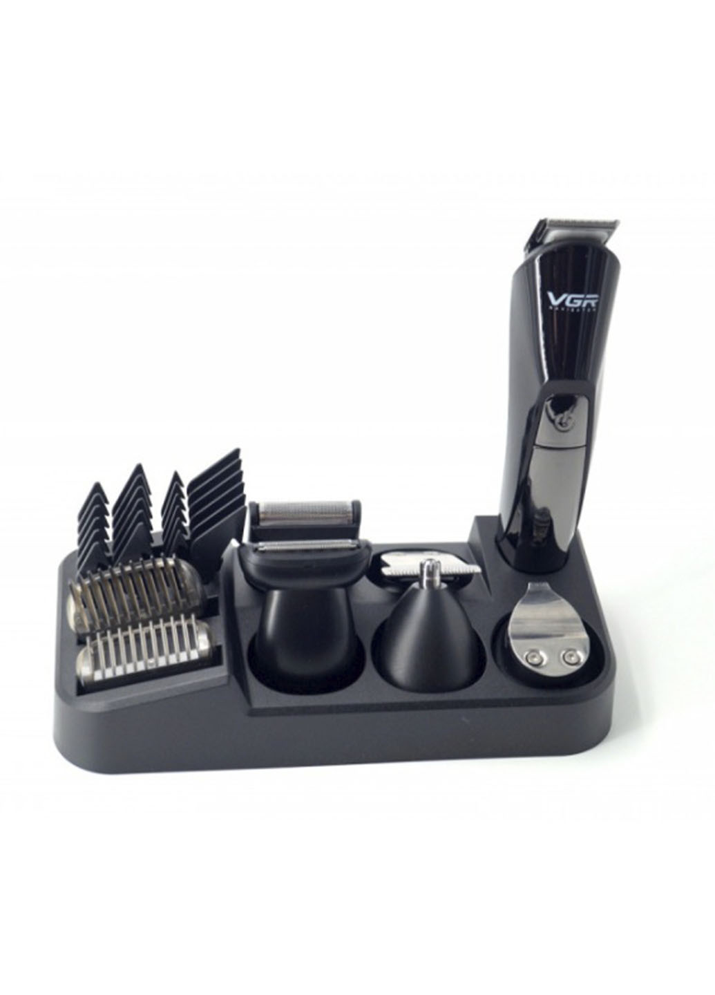 Набор для стрижки волос стайлер 6 в 1 Navigator Pro машинка для стрижки, электробритва, триммер для бороды носа и ушей VGR (252345777)
