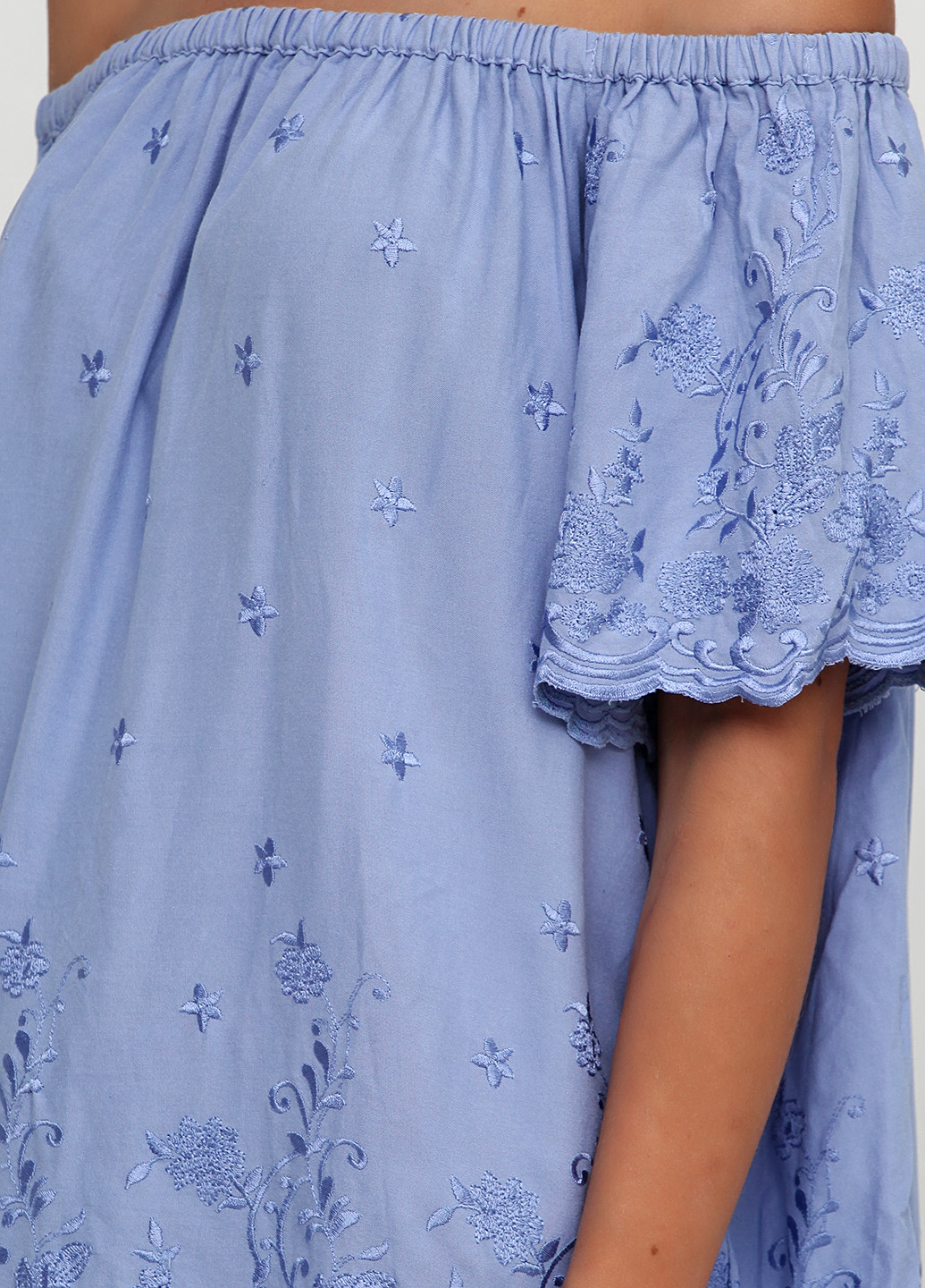 Блакитна літня блуза Blue Rain by Francesca's