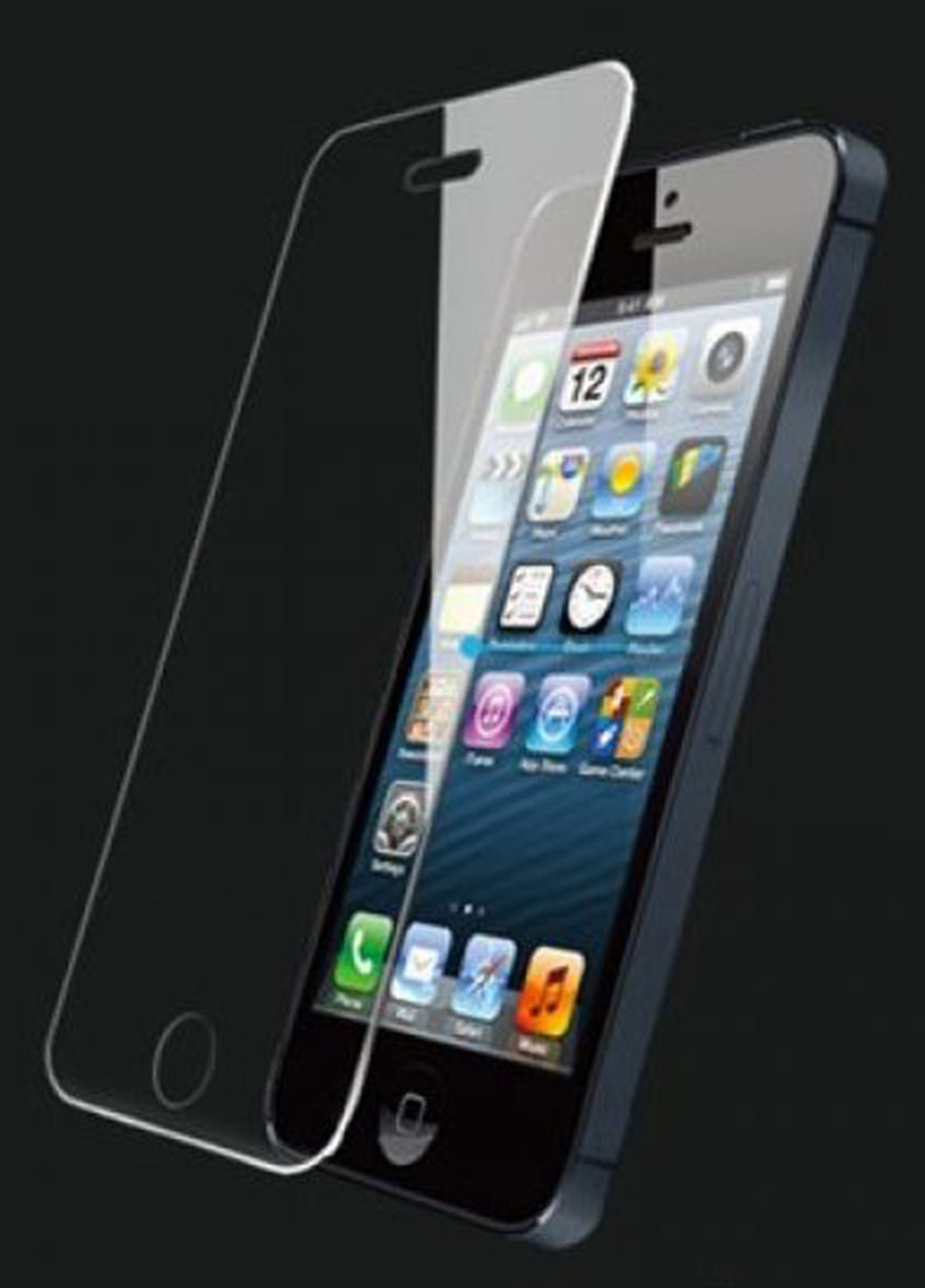 Захисне скло на iPhone 5, 5S Forus однотонне прозоре