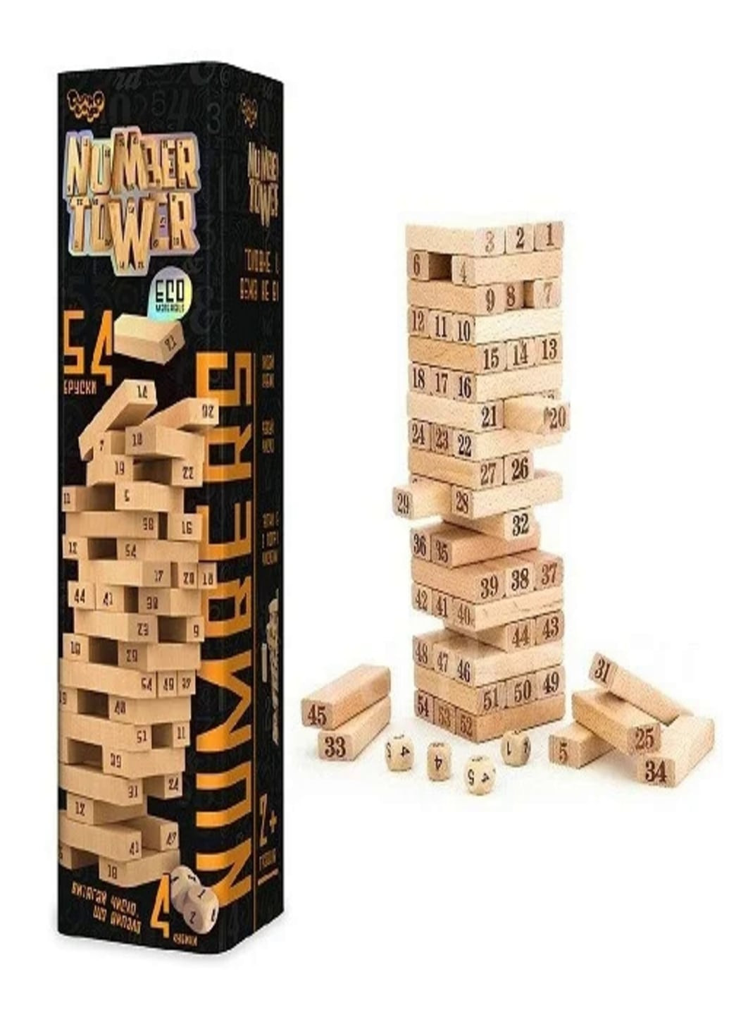 Настольная игра для компании дженга деревянная башня свали башню джанга вега 54 бруска (97946478) Francesco Marconi (209509598)