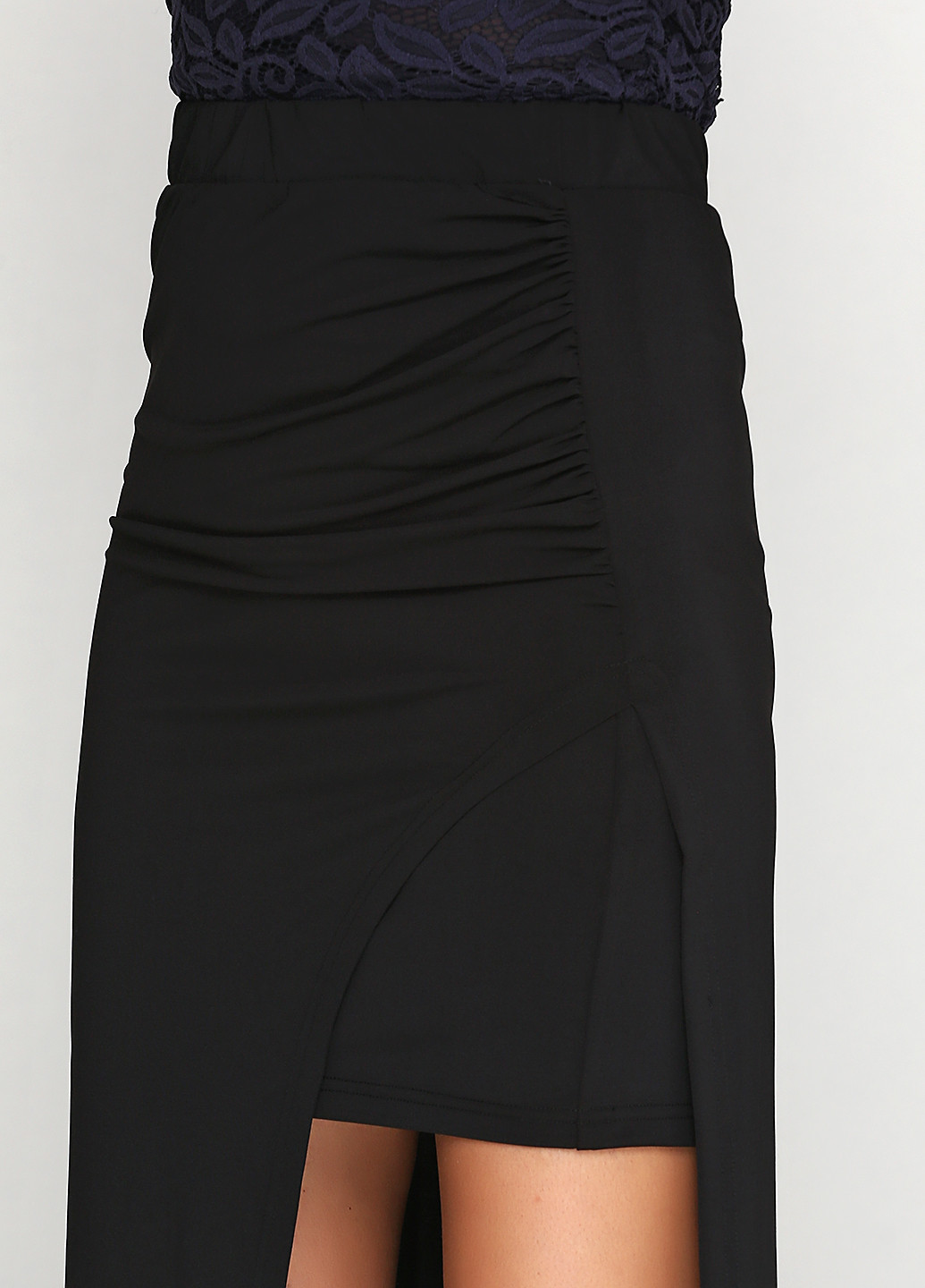 Черная кэжуал однотонная юбка Gestuz макси