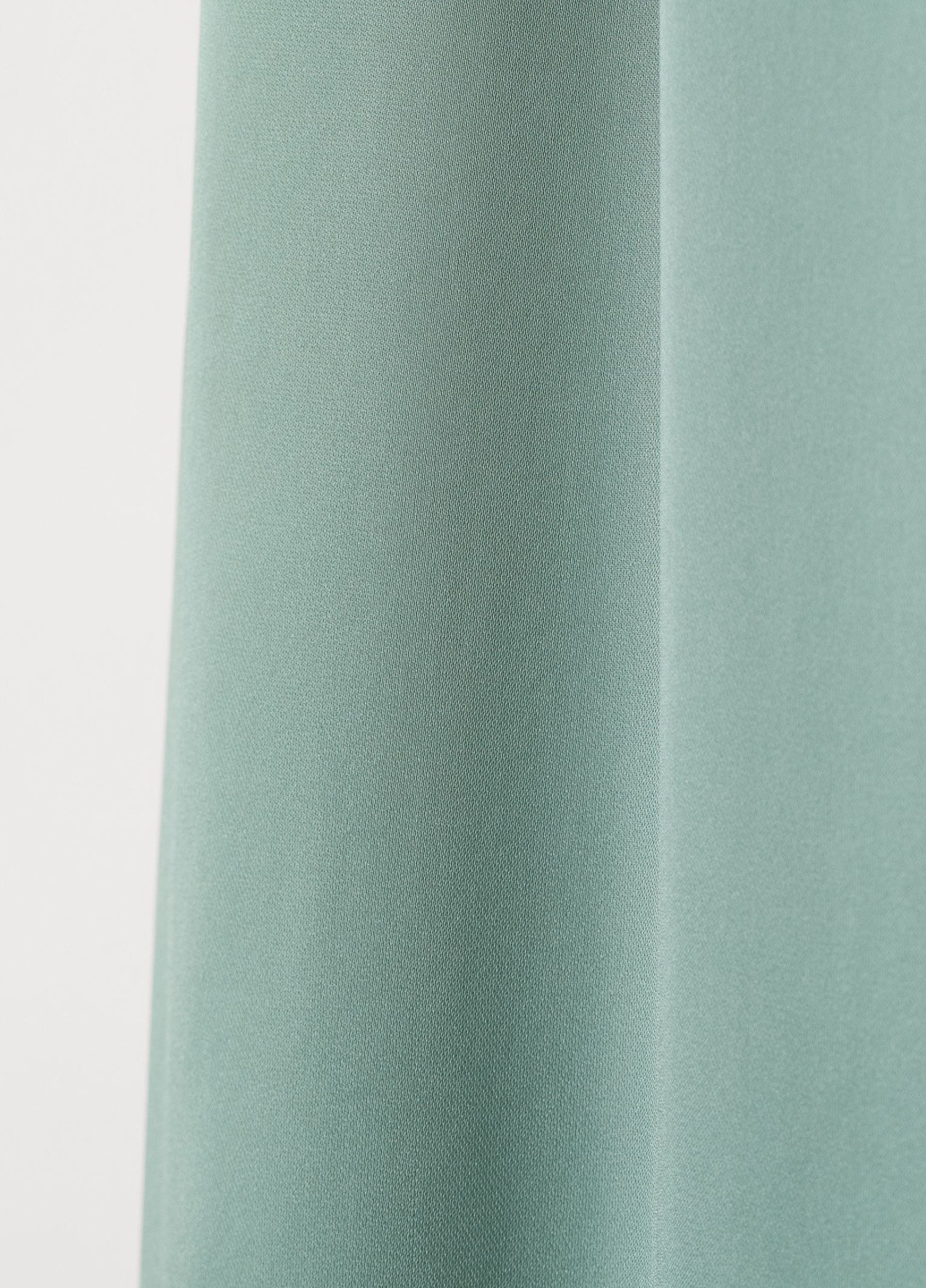 Бирюзовое кэжуал платье H&M однотонное