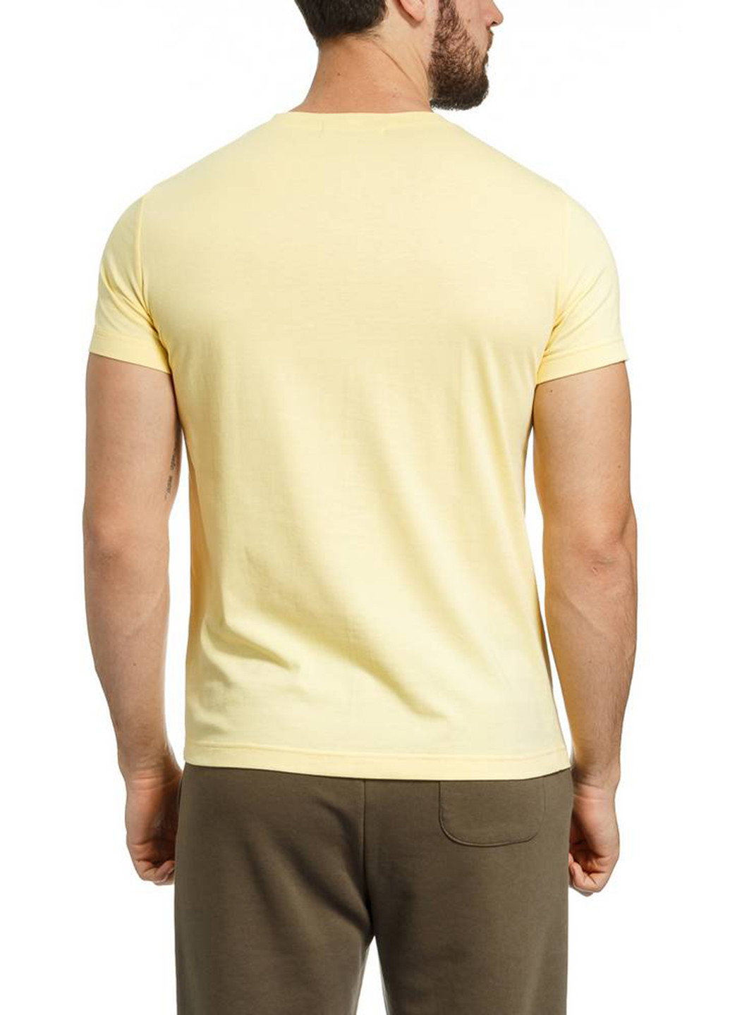 Желтая футболка For Friends