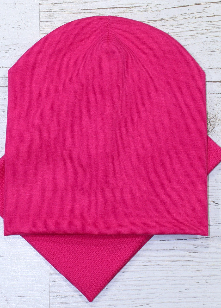 Детская шапка с хомутом КАНТА размер 48-52, малиновый (OC-390) Канта (212242448)