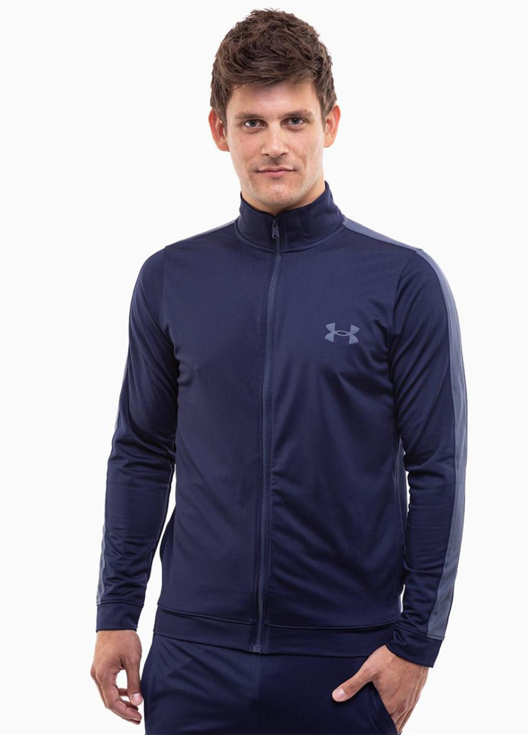 Костюм (толстовка, брюки) 1357139-410 Under Armour Knit Track Suit (329567019)