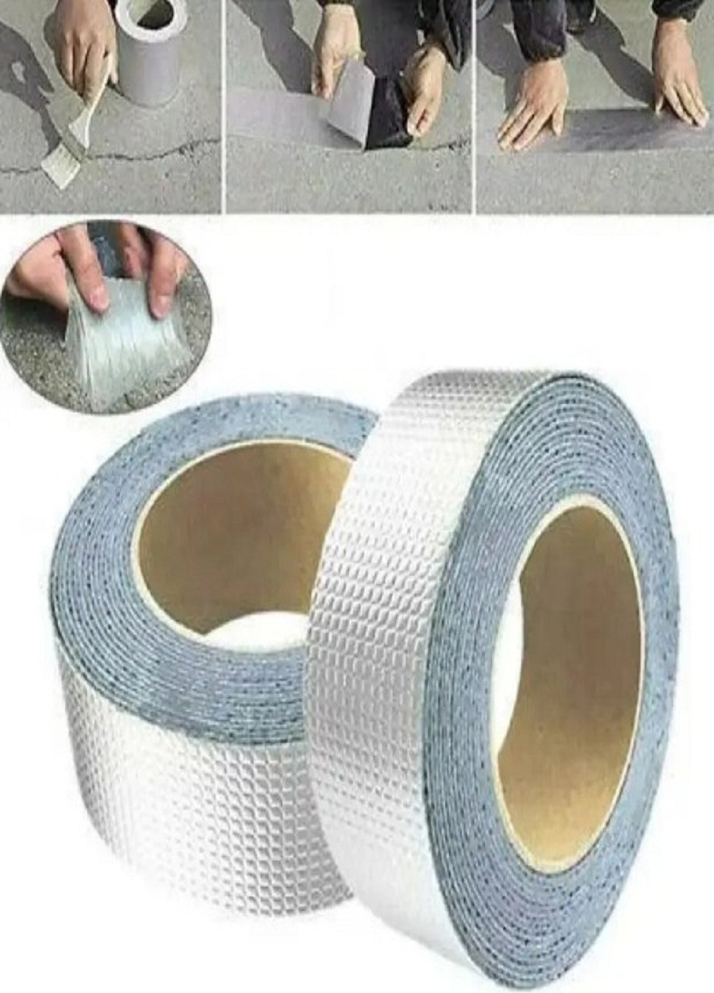 Міцна липка стрічка з алюмінієвим 7233 5 см*1.2 мм*10m MAXLEND (253189341)