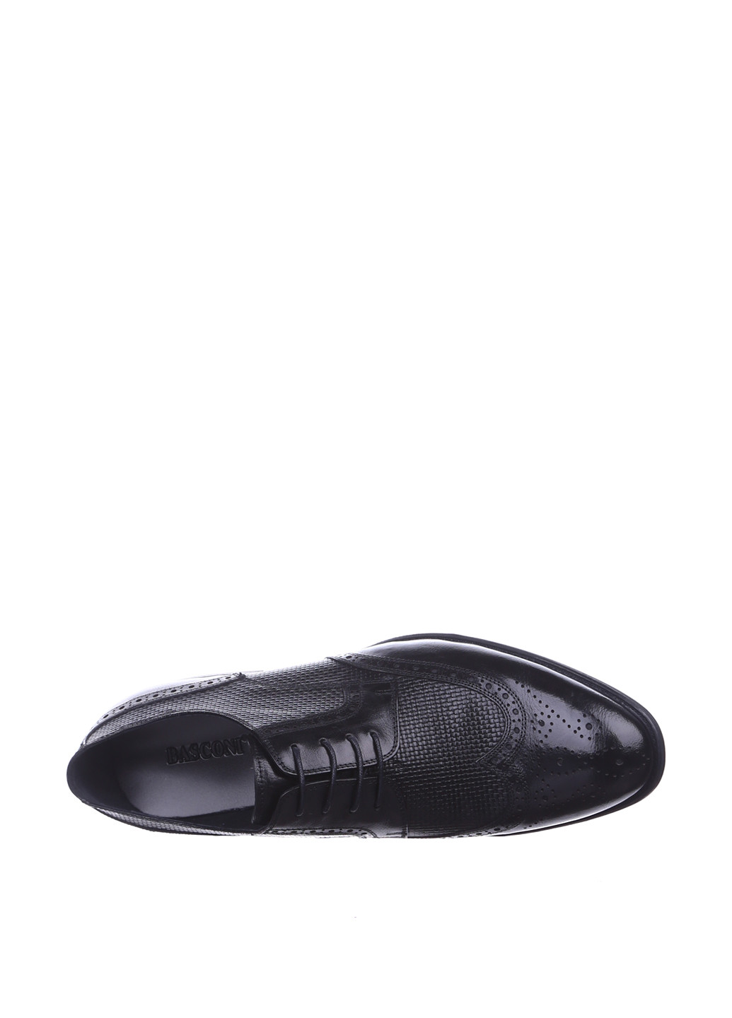 Черные кэжуал туфли Basconi на шнурках