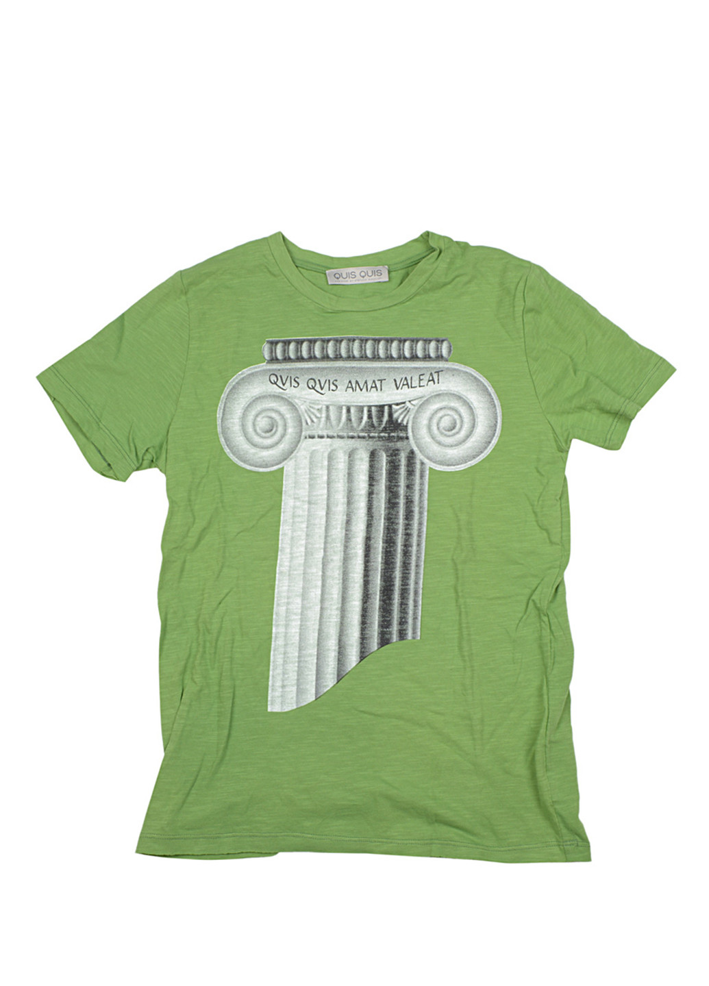 Зелена літня футболка з коротким рукавом Quis Quis
