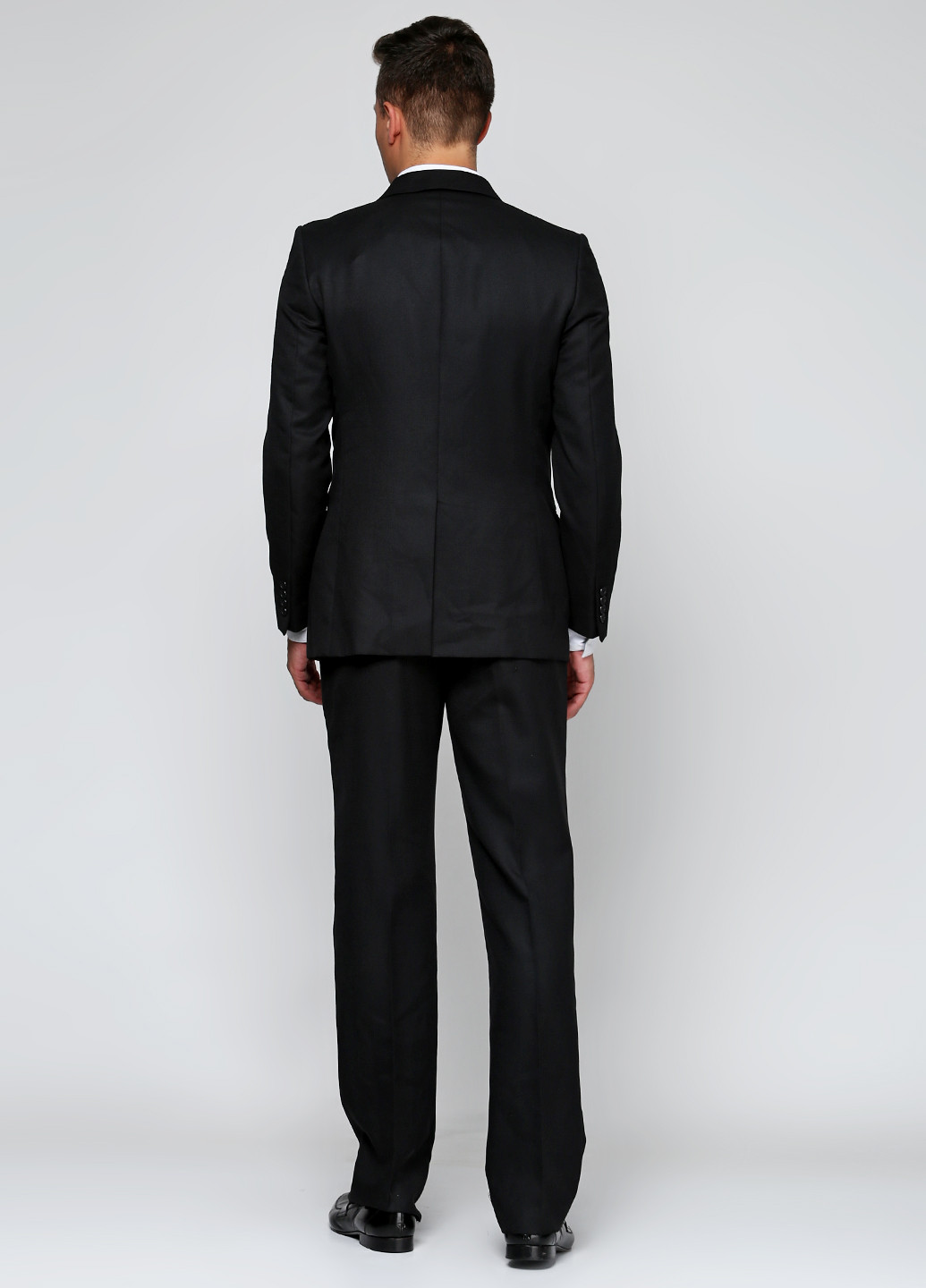 Чорний демісезонний костюм (піджак, брюки) брючний Bocodo