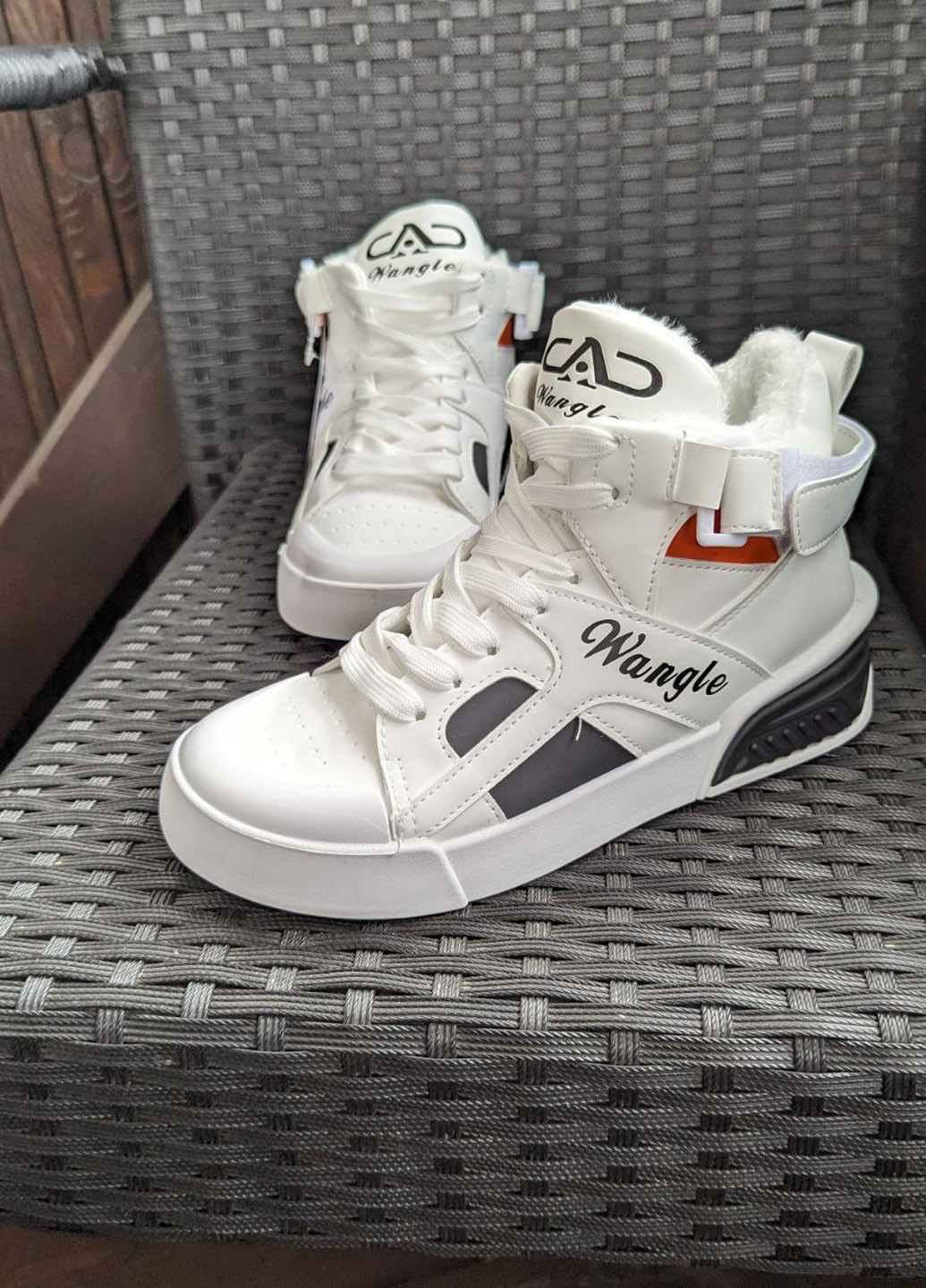 Кроссовки Vi белые зима (311397871)