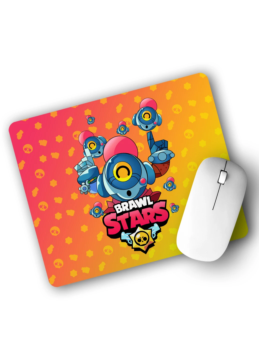 Килимок для мишки Тік Бравл Старс (Tick Brawl Stars) (25108-1704) 29х21 см MobiPrint (224437214)