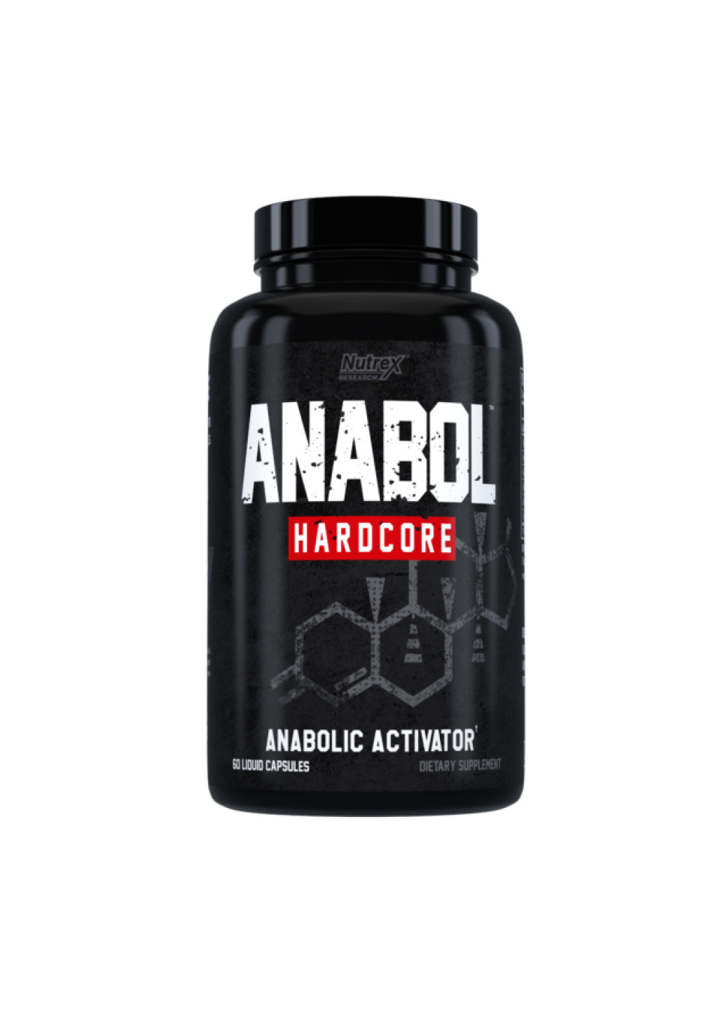 Добавка для нарощення м'язів Anabol Hardcore - 60ct Nutrex (254805150)