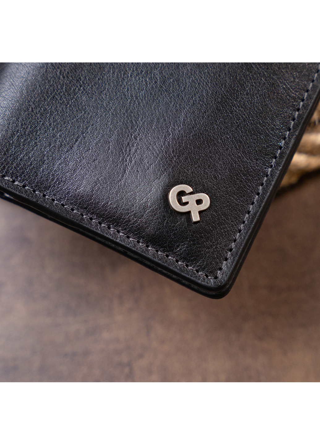Кожаное портмоне 9х10х1 см Grande Pelle (253490972)