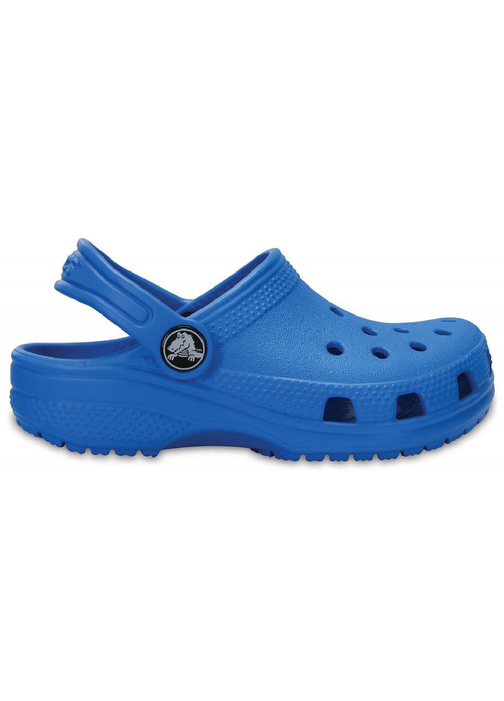 Голубые детям:сабо Crocs