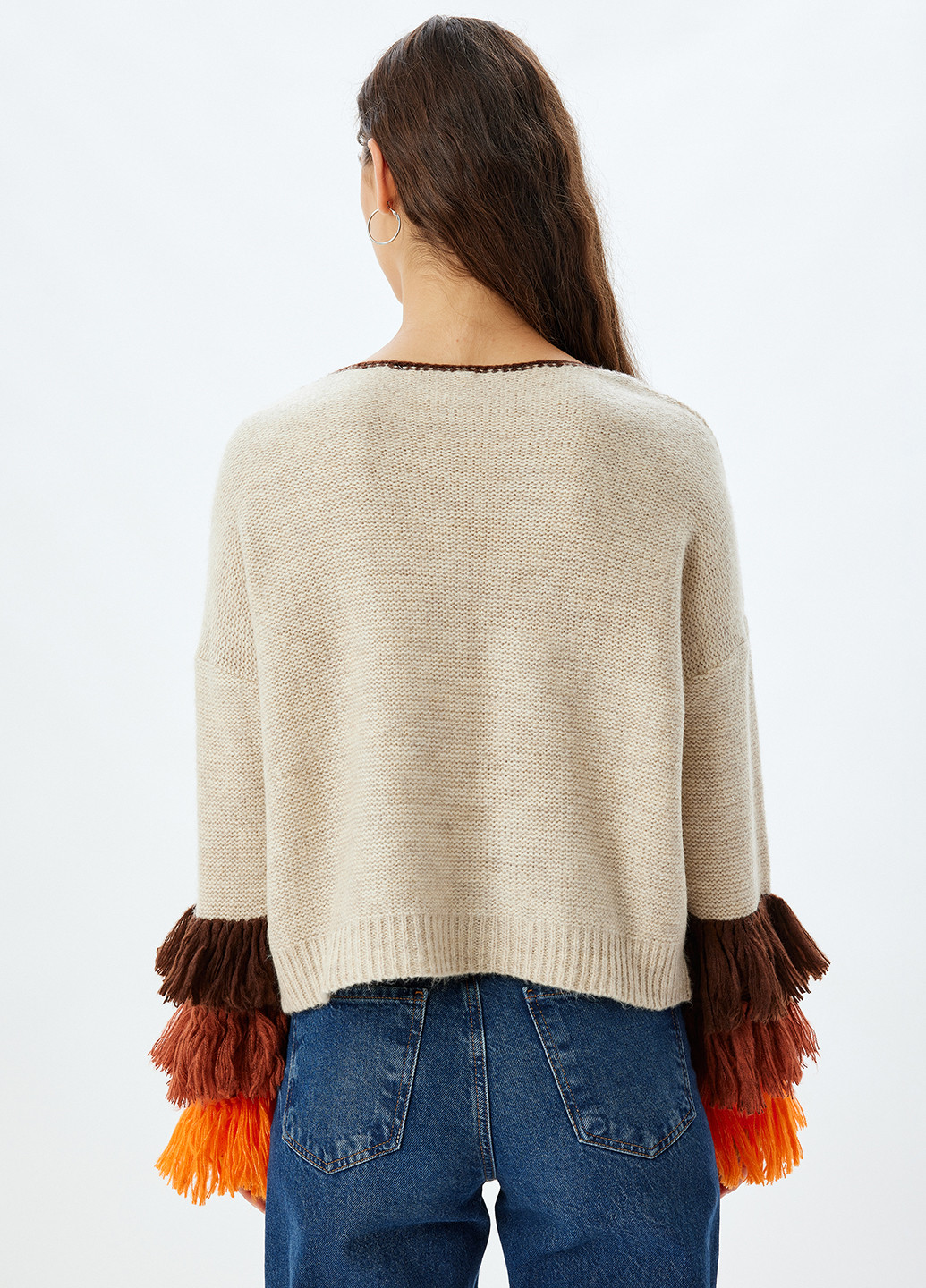 Бежевий демісезонний светр джемпер KOTON