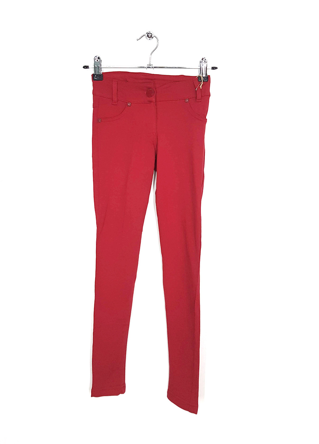 Красные кэжуал демисезонные брюки Puledro