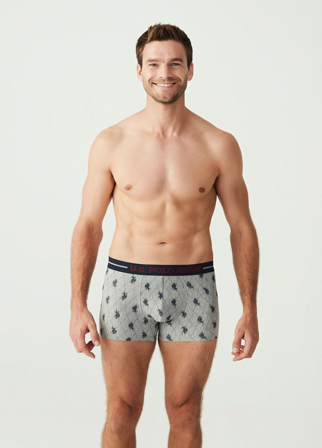 Набор мужских трусов-боксеров U.S.Polo Assn 80328 (252884659)