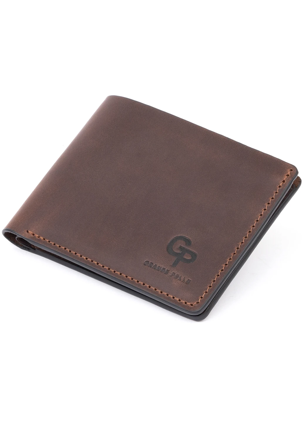 Кожаное портмоне 12х8х1 см Grande Pelle (253491148)