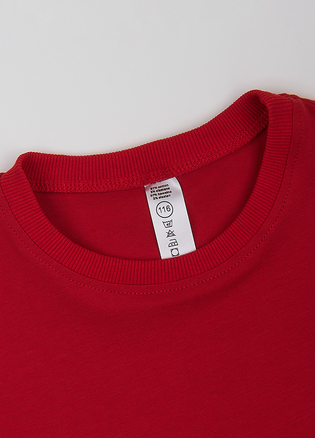 Красная летняя футболка Garnamama