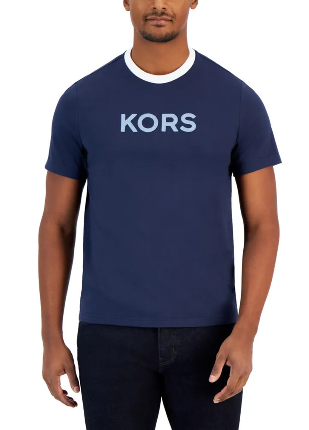 Синяя футболка Michael Kors