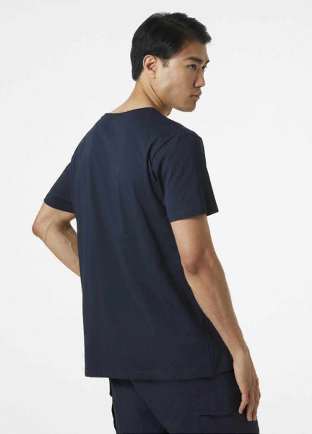 Темно-синя футболка 34222-598 Helly Hansen Shoreline T-shirt 2.0