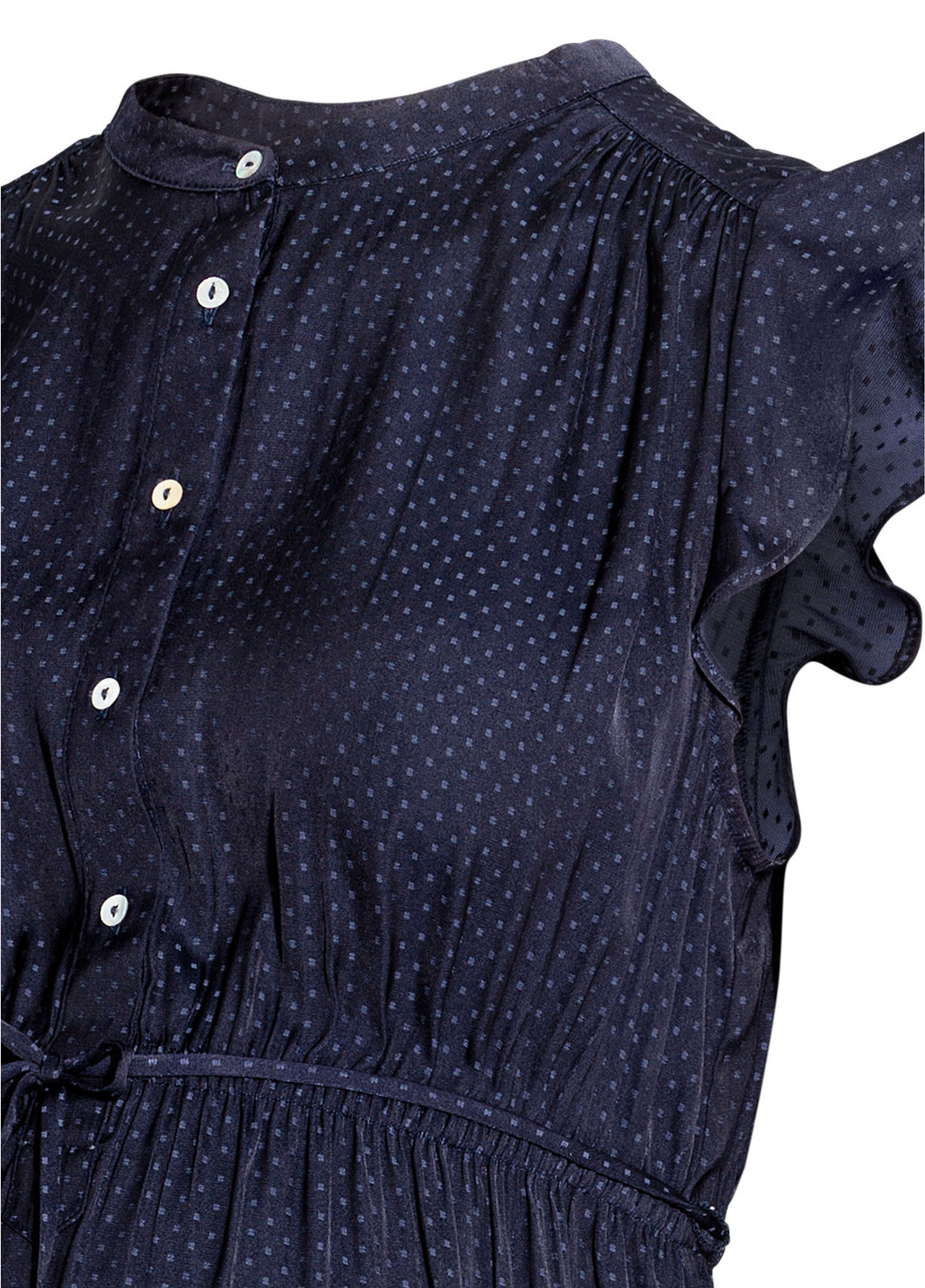 Темно-синя кежуал плаття для вагітних кльош H&M