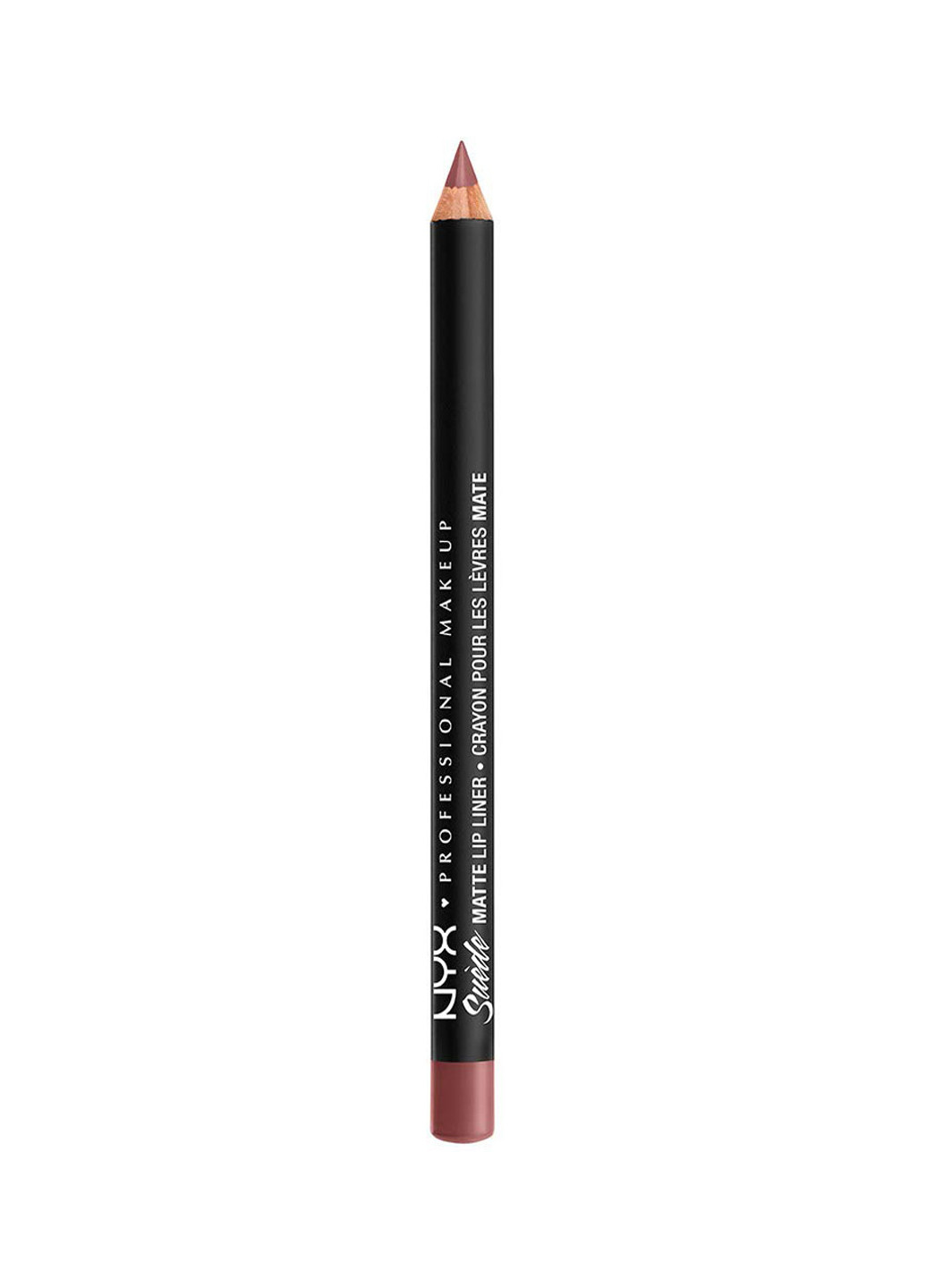 Олівець для губ Suede Matte Lip Liner Whipped Caviar, 1,13 г NYX Professional Makeup (162947757)