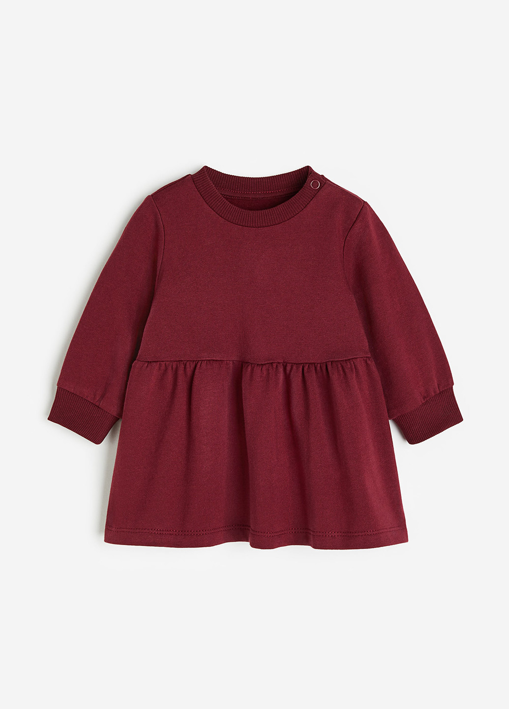 Бордовое платье H&M (366737310)