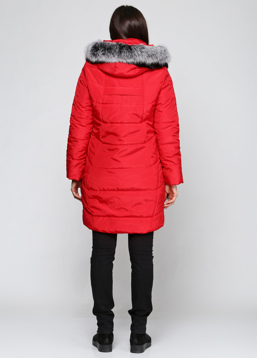 Красная зимняя куртка Aranda