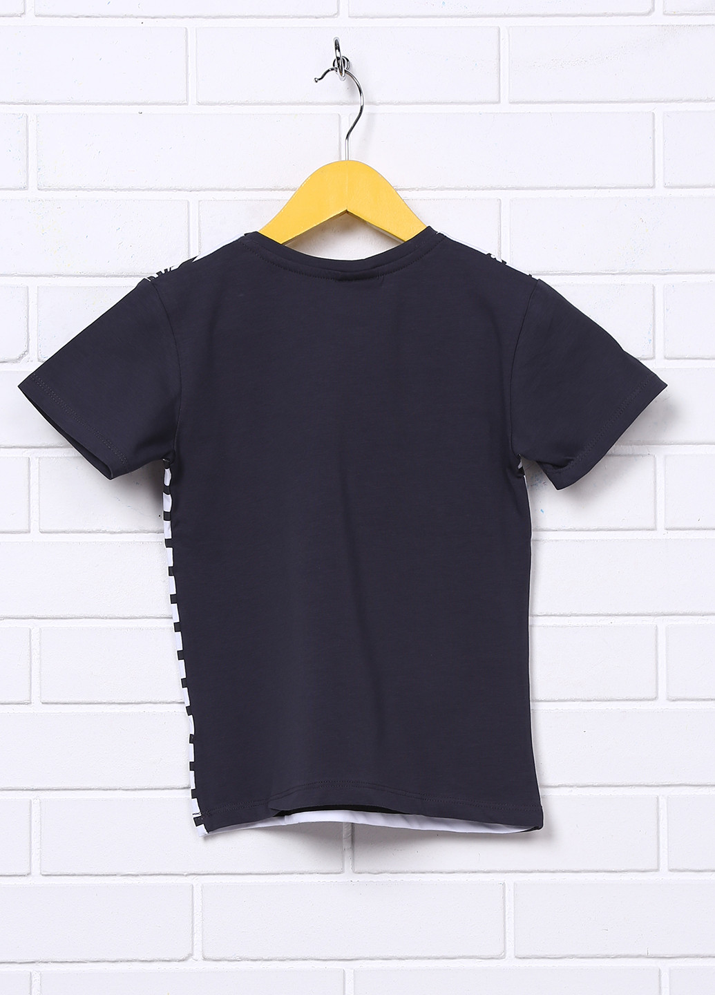Темно-сіра літня футболка з коротким рукавом Atabay