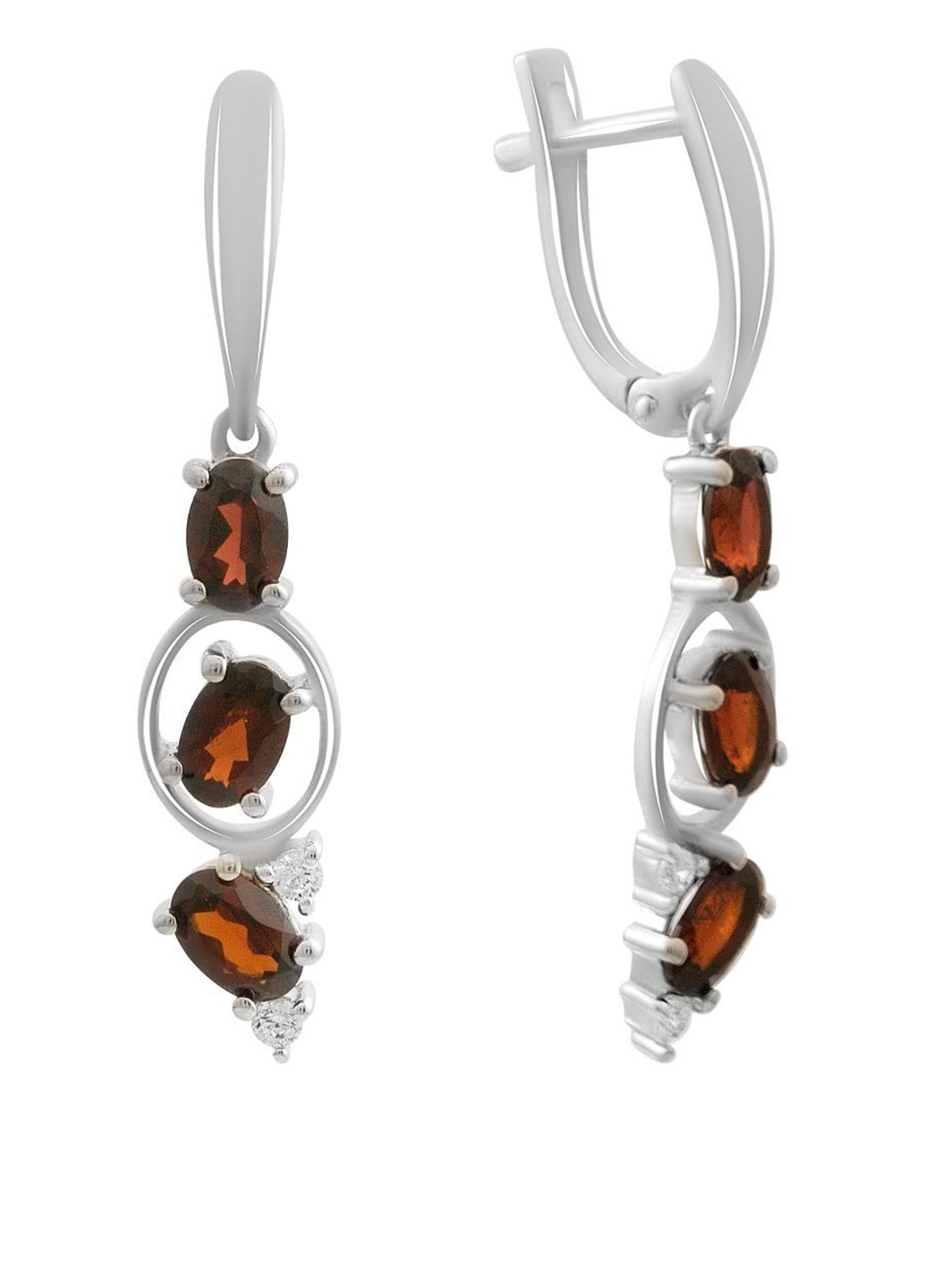 Серьги Silver Flame (369649136)