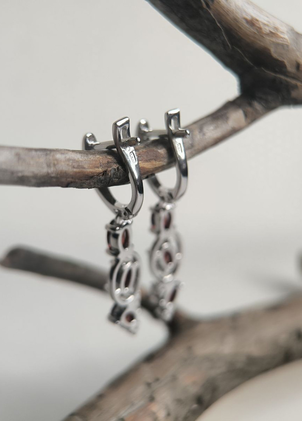 Серьги Silver Flame (369649136)