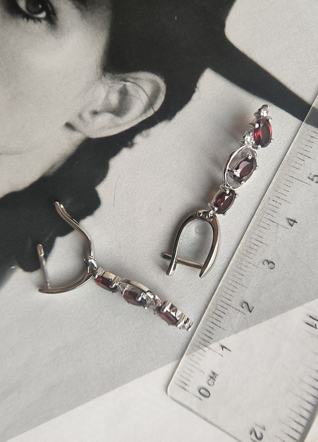 Серьги Silver Flame (369649136)