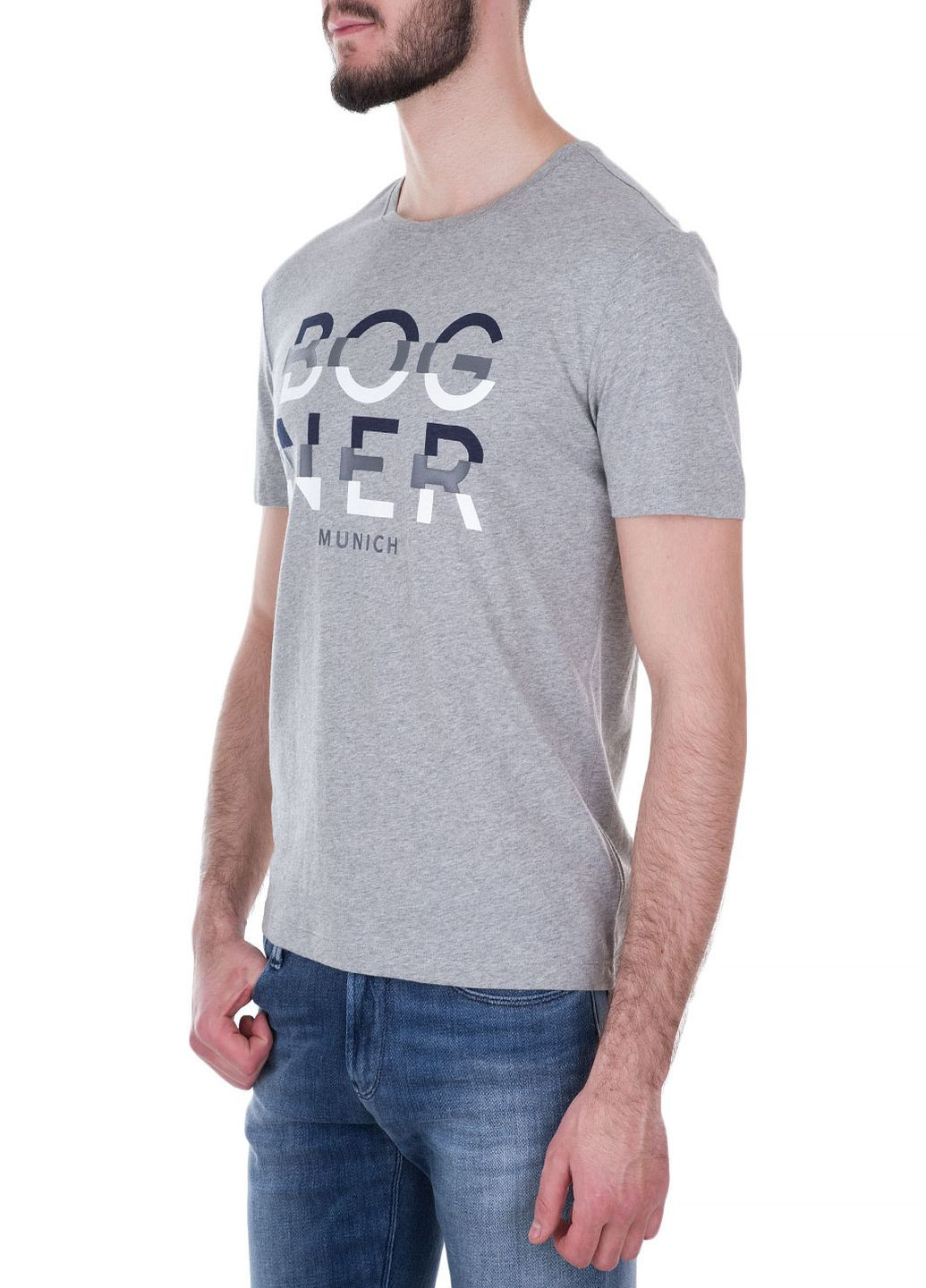 Сіра футболка Bogner