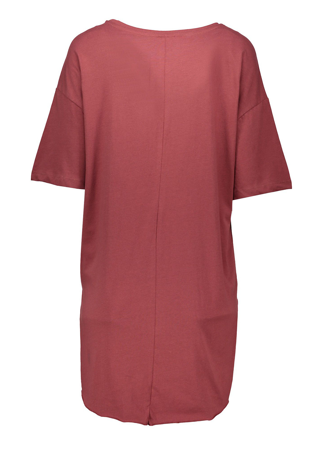 Красная летняя футболка с коротким рукавом Piazza Italia