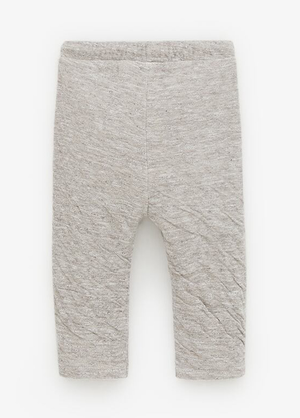 Серые кэжуал демисезонные брюки прямые Zara