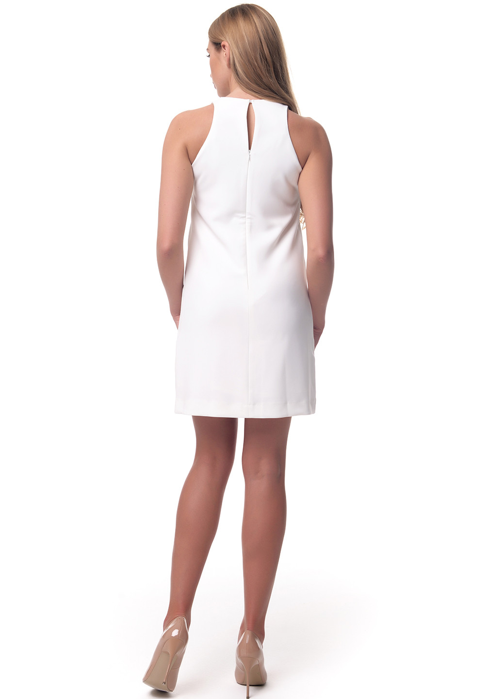 Молочна кежуал сукня Arefeva однотонна