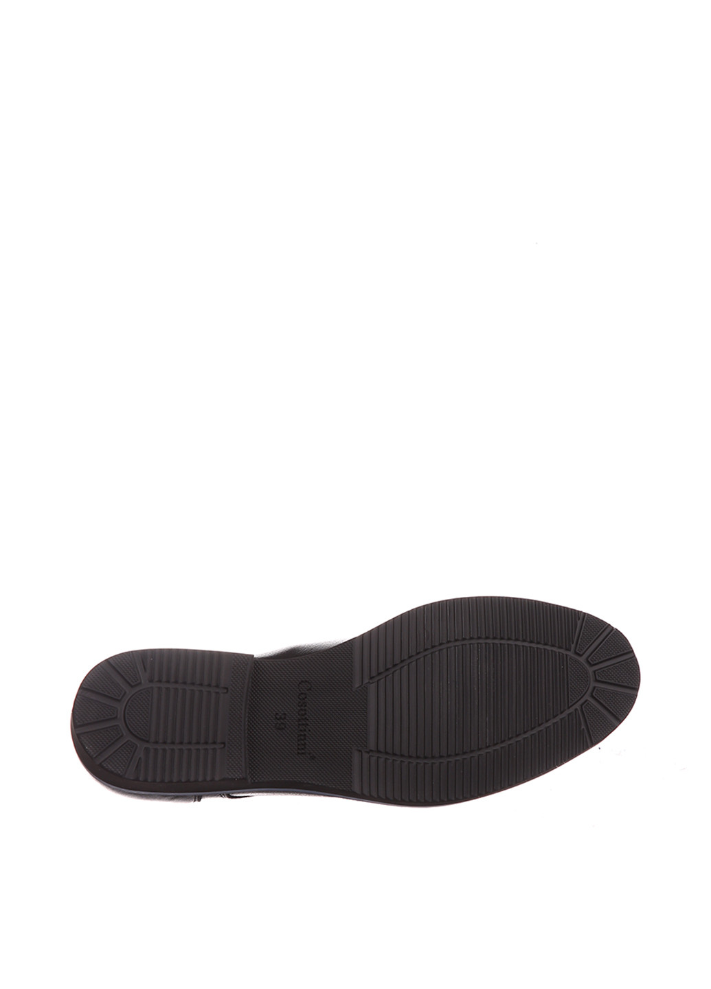 Черные классические туфли Cosottinni на шнурках