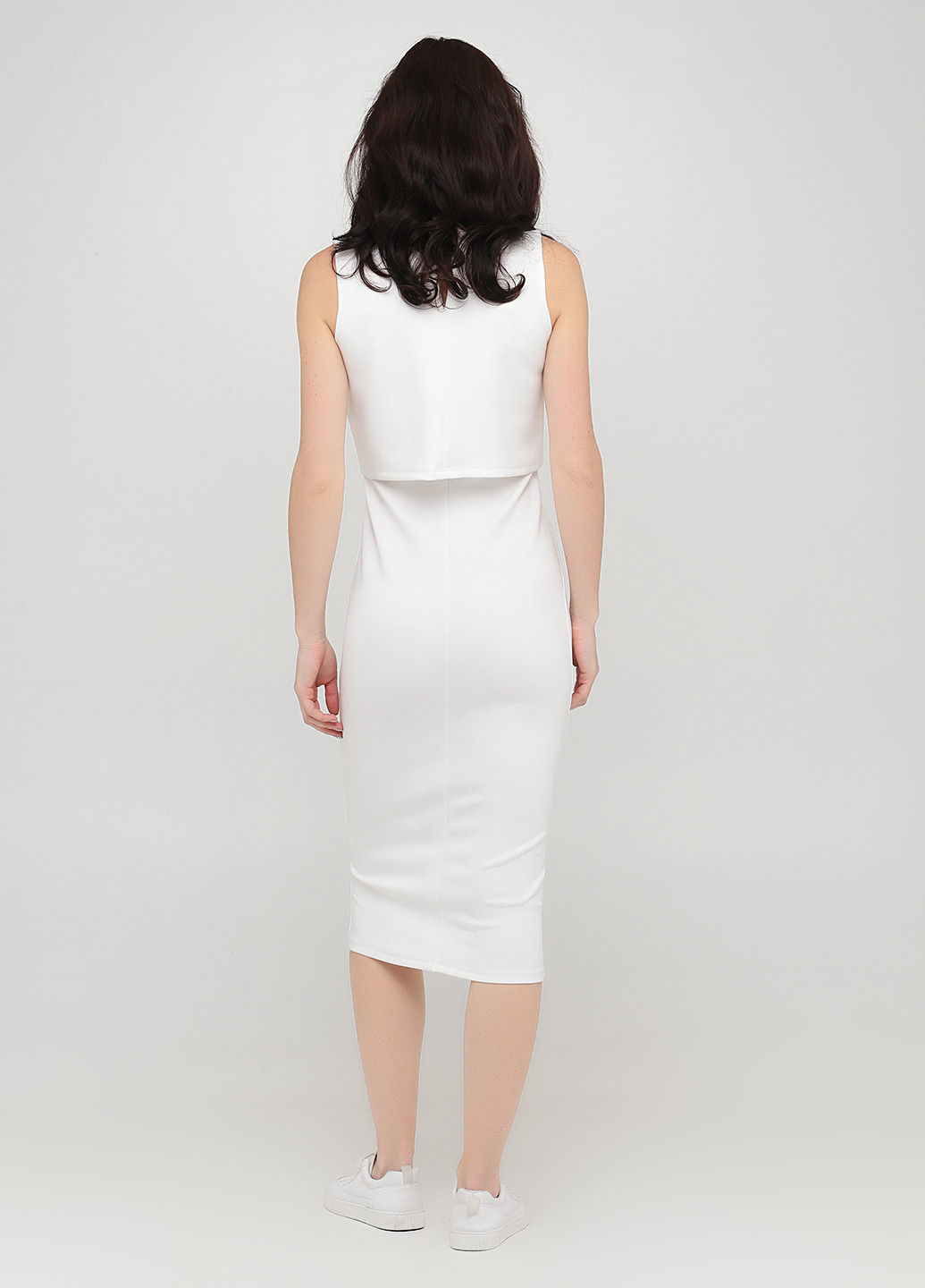 Білий кежуал плаття, сукня футляр Asos однотонна