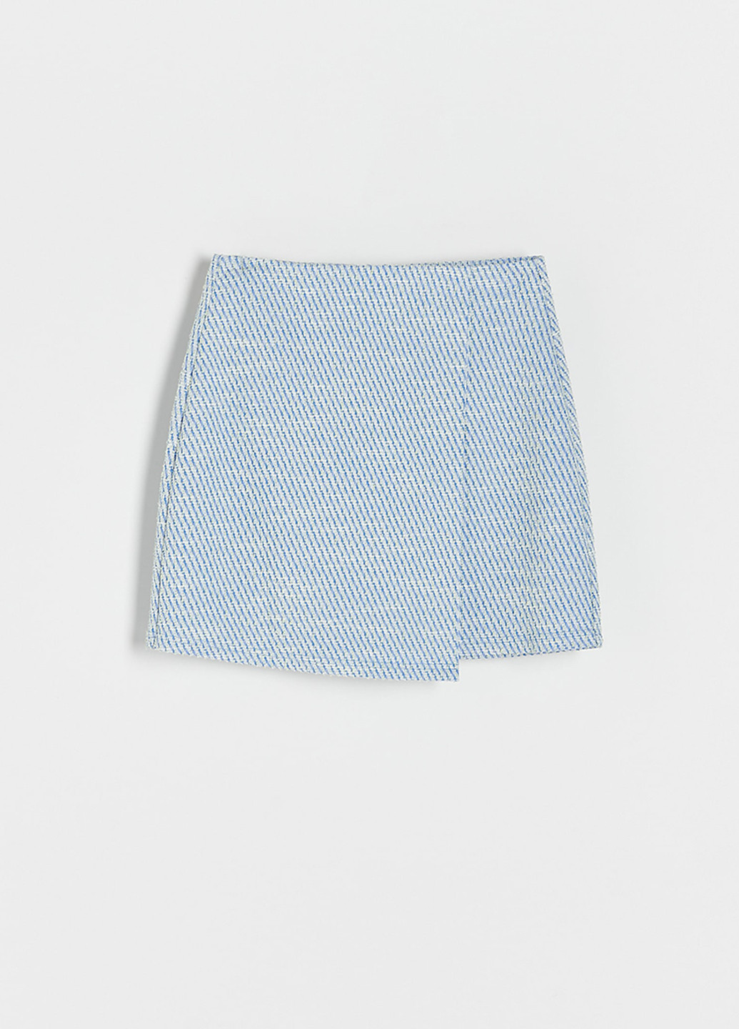 Голубая кэжуал в полоску юбка Reserved