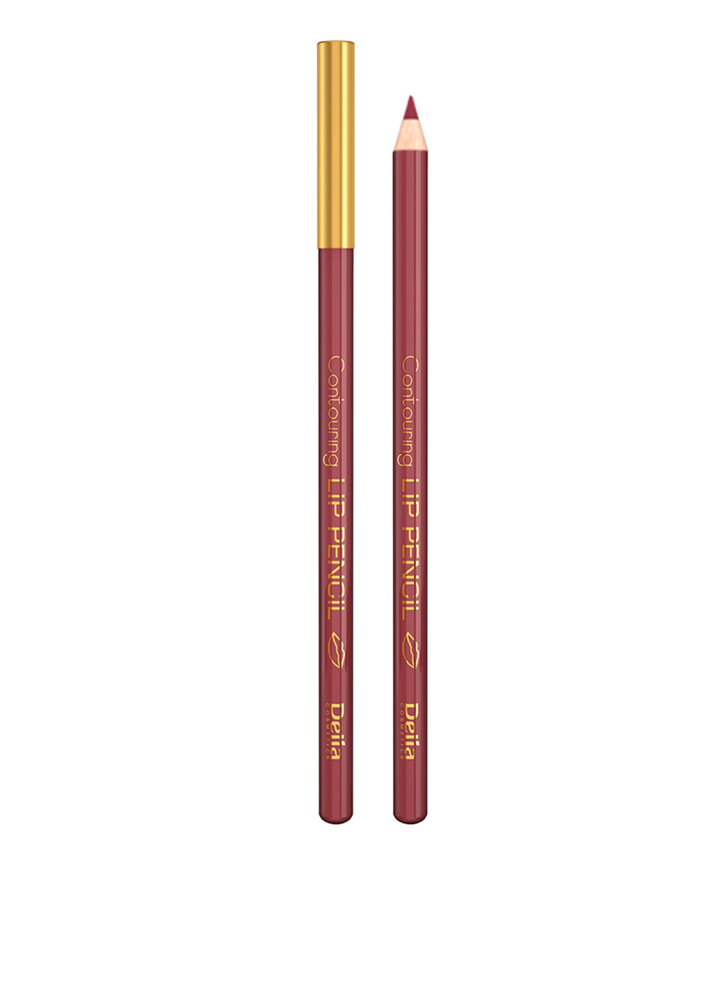 Олівець для губ №10 (Dark Pink), 6,2 г Delia Cosmetics (72779070)