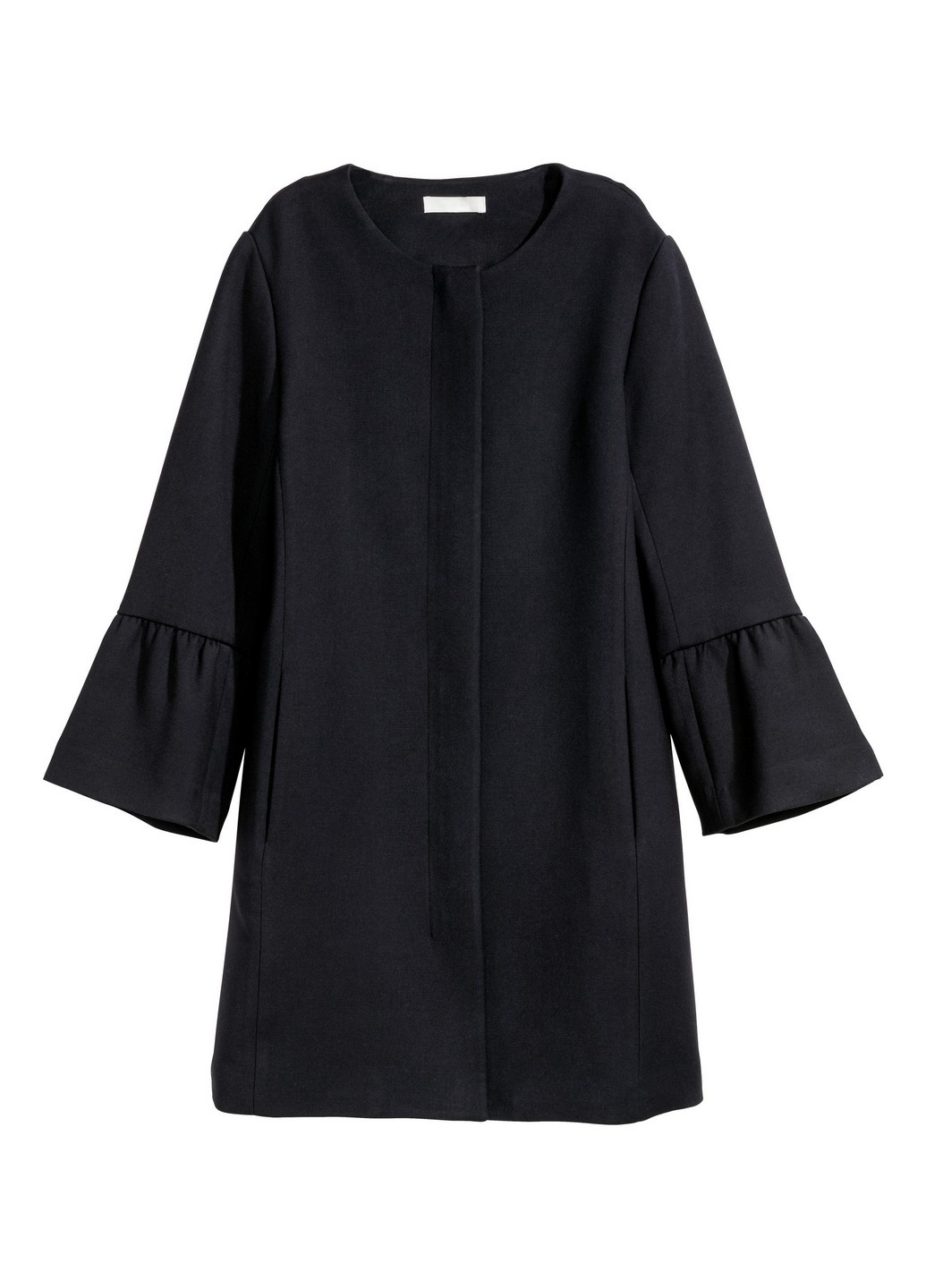 Темно-синє демісезонне Пальто H&M